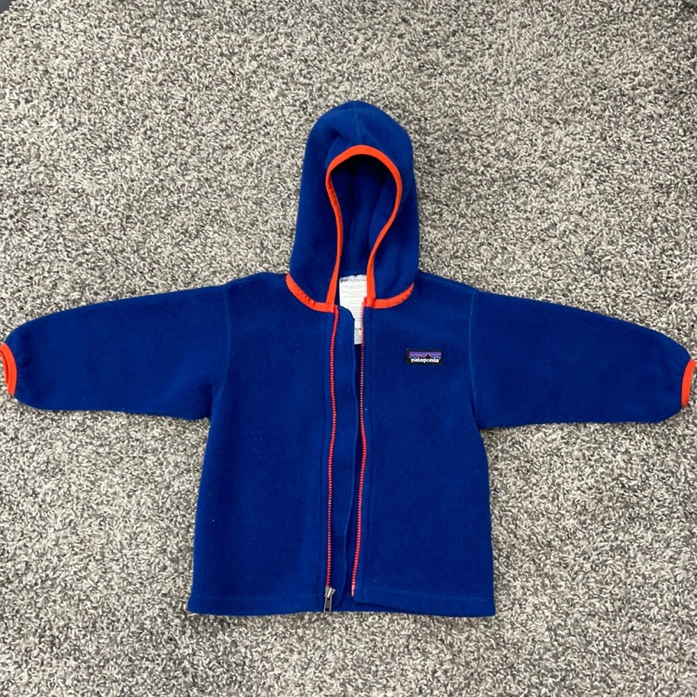 Baby boys Patagonia zip up jacket